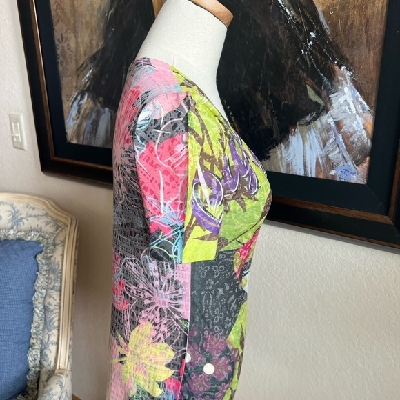 NWT Custo Barcelona Print Top Size S - Picture 4 of 9